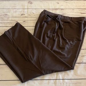 V Sport brown knit trousers